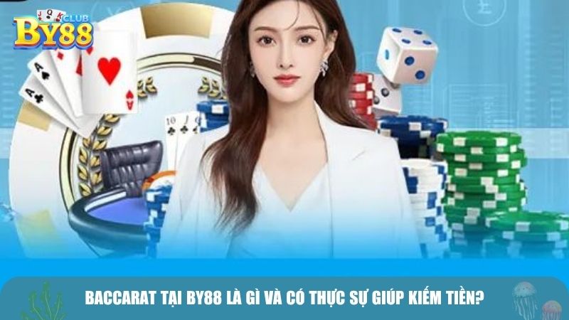 Baccarat tại BY88 là gì và có thực sự giúp kiếm tiền?